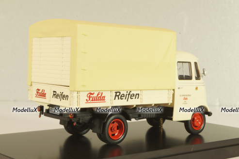Mercedes-Benz L319 "Fulda" 1956, beige, 02809, Shcuco 1:43
