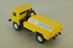 Газ-66, топливозаправщик Аэрофлот, февраль 2006, фурнитура в комплекте, Русская миниатюра 1:43