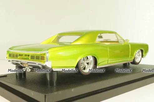 Pontiac GTO 1966, neon green, 311143, Hot Wheels 1:18