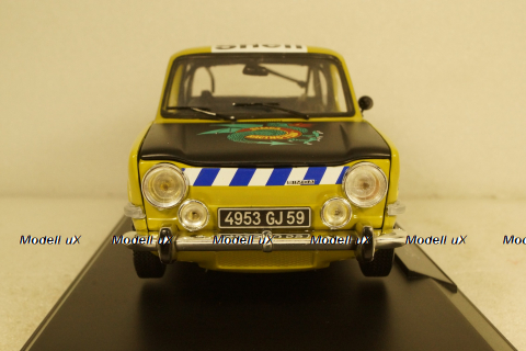 Simca 1000 Rallye 2 SRT 1973 №58, Green Livraison Domicile, 185699-2, Norev 1:18