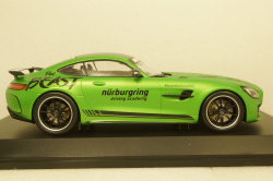 Mercedes AMG GT R Ringtaxi 2017 green, 155036091, Minichamps 1:18