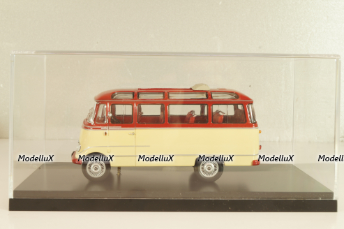 Mercedes-Benz O 319 bus, red/cream, 02811, Schuco 1:43