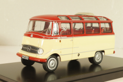 Mercedes-Benz O 319 bus, red/cream, 02811, Schuco 1:43