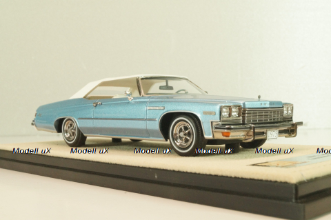 Buick LeSabre Custon Convertible 1975, light blue/white, L.E. 220pcs, STM753002, Stamp Models 1:43