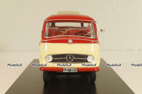 Mercedes-Benz O 319 bus, red/cream, 02811, Schuco 1:43
