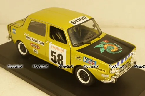 Simca 1000 Rallye 2 SRT 1973 №58, Green Livraison Domicile, 185699-2, Norev 1:18