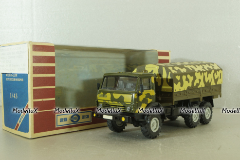 Камаз-4310, желтый камуфляж,Элекон 1:43