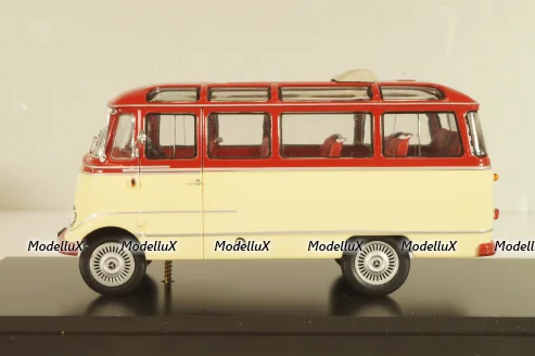 Mercedes-Benz O 319 bus, red/cream, 02811, Schuco 1:43