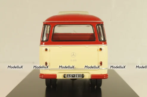 Mercedes-Benz O 319 bus, red/cream, 02811, Schuco 1:43
