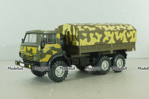Камаз-4310, желтый камуфляж,Элекон 1:43