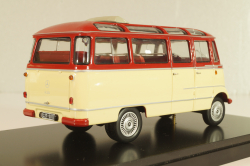 Mercedes-Benz O 319 bus, red/cream, 02811, Schuco 1:43