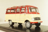 Mercedes-Benz O 319 bus, red/cream, 02811, Schuco 1:43