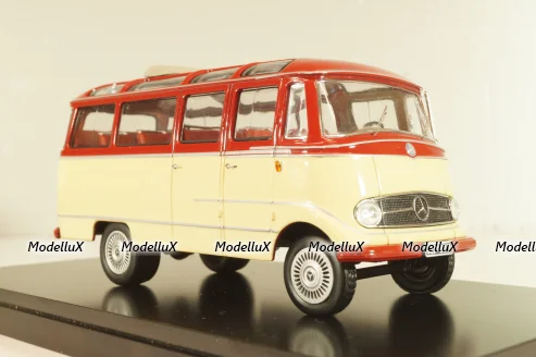 Mercedes-Benz O 319 bus, red/cream, 02811, Schuco 1:43