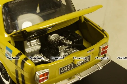 Simca 1000 Rallye 2 SRT 1973 №58, Green Livraison Domicile, 185699-2, Norev 1:18