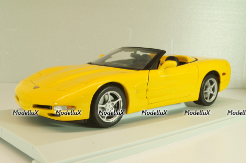 Chevrolet Corvette (C5) Convertible 2000, yellow, 21045, UT Models 1:18