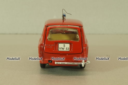 Volkswagen Variant 1600 L fire engine, red, Marklin 1:43 Уценка!