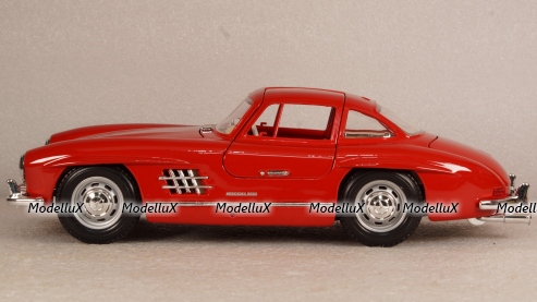 Mercedes 300 SL, BBU18-12047RED, Burago 1:18