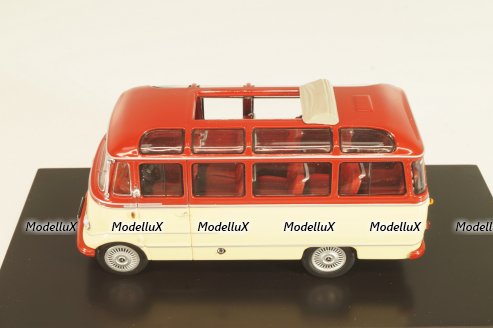 Mercedes-Benz O 319 bus, red/cream, 02811, Schuco 1:43