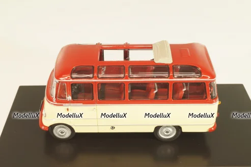Mercedes-Benz O 319 bus, red/cream, 02811, Schuco 1:43