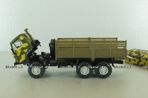 Камаз-4310, желтый камуфляж,Элекон 1:43