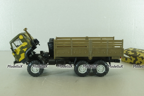 Камаз-4310, желтый камуфляж,Элекон 1:43