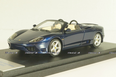 Ferrari 360 Modena Spyder 2000, blue, BBR136A, BBR 1:43