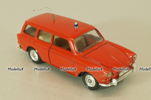 Volkswagen Variant 1600 L fire engine, red, Marklin 1:43 Уценка!
