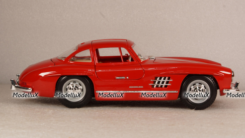 Mercedes 300 SL, BBU18-12047RED, Burago 1:18