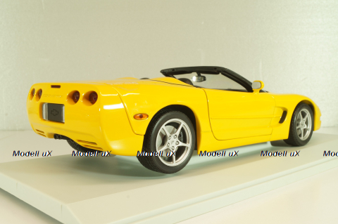 Chevrolet Corvette (C5) Convertible 2000, yellow, 21045, UT Models 1:18