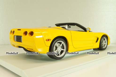 Chevrolet Corvette (C5) Convertible 2000, yellow, 21045, UT Models 1:18