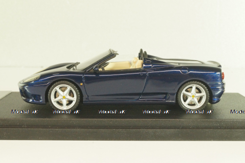 Ferrari 360 Modena Spyder 2000, blue, BBR136A, BBR 1:43