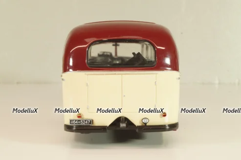 Mercedes-Benz O 6600 bus 1951, red/beige, 2741, Schuco 1:43 