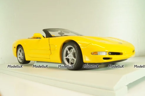 Chevrolet Corvette (C5) Convertible 2000, yellow, 21045, UT Models 1:18