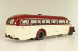 Mercedes-Benz O 6600 bus 1951, red/beige, 2741, Schuco 1:43 