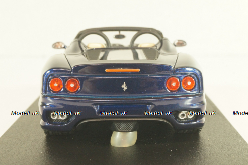 Ferrari 360 Modena Spyder 2000, blue, BBR136A, BBR 1:43