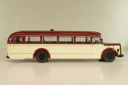 Mercedes-Benz O 6600 bus 1951, red/beige, 2741, Schuco 1:43 