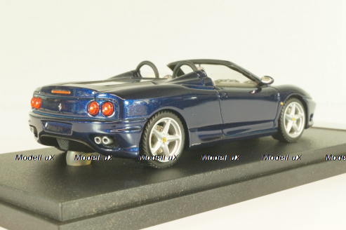 Ferrari 360 Modena Spyder 2000, blue, BBR136A, BBR 1:43