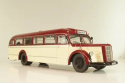 Mercedes-Benz O 6600 bus 1951, red/beige, 2741, Schuco 1:43 