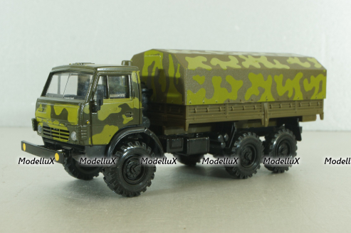 Камаз-4310, салатовый камуфляж, Элекон 1:43