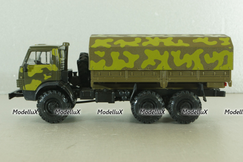 Камаз-4310, салатовый камуфляж, Элекон 1:43