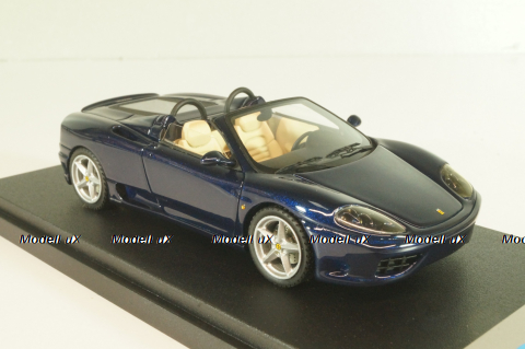 Ferrari 360 Modena Spyder 2000, blue, BBR136A, BBR 1:43