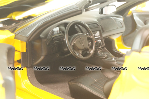 Chevrolet Corvette (C5) Convertible 2000, yellow, 21045, UT Models 1:18