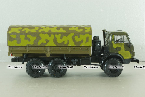 Камаз-4310, салатовый камуфляж, Элекон 1:43
