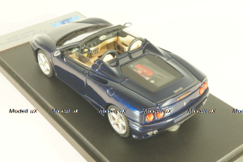 Ferrari 360 Modena Spyder 2000, blue, BBR136A, BBR 1:43
