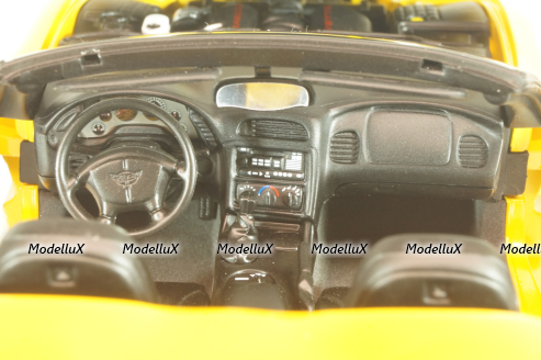 Chevrolet Corvette (C5) Convertible 2000, yellow, 21045, UT Models 1:18