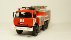 КАМАЗ 43114 АЦЛ 4-40/22 пожарная лестница, Skifavto 1:43