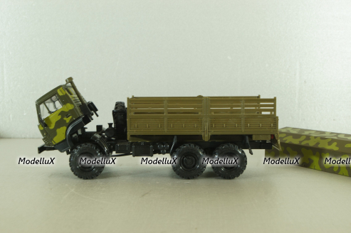 Камаз-4310, салатовый камуфляж, Элекон 1:43