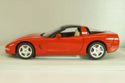 Chevrolet Corvette (C5) Coupe 1999, red, 21001, UT Models 1:18