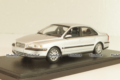 Volvo S80 1998, silver, 433171903, Minichamps 1:43