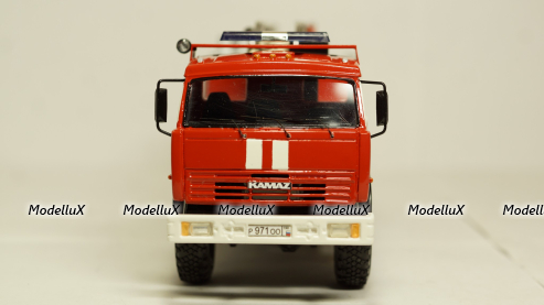 КАМАЗ 43114 АЦЛ 4-40/22 пожарная лестница, Skifavto 1:43
